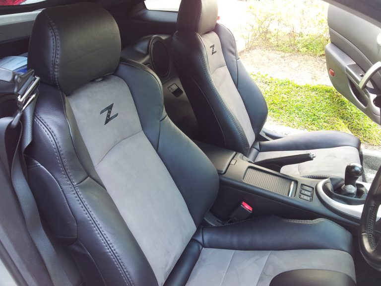 0208 NISSAN 350Z GENUINE LEATHER SEAT COVERS (CUSTOM ORDERS) Interior Innovation
