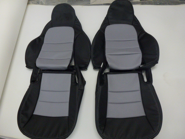 2005 2018 C6 Corvette Genuine Leather Seat Covers Custom Interior Innovation - Corvette Leather Seat Covers C6