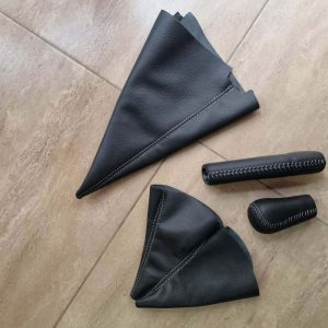 1993-1999 MAZDA RX-7 FD GENUINE LEATHER SHIFT KNOB SHIFT/E-BRAKE BOOTS