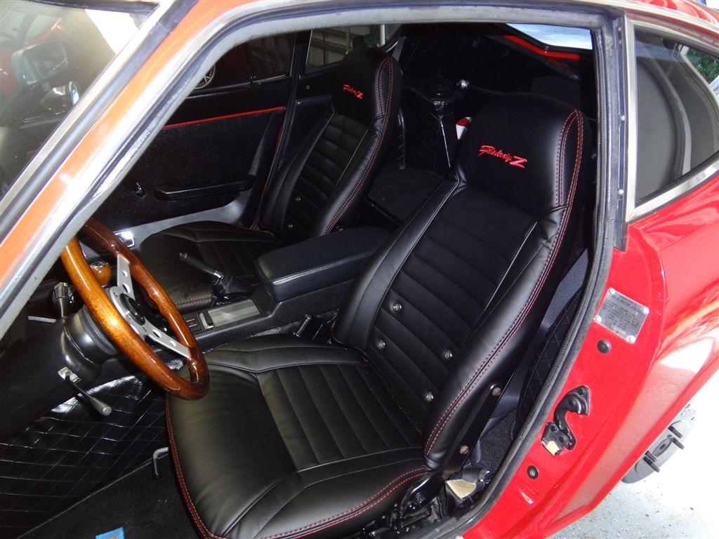 Datsun 240z 260z 280z Genuine Leather Seat Covers