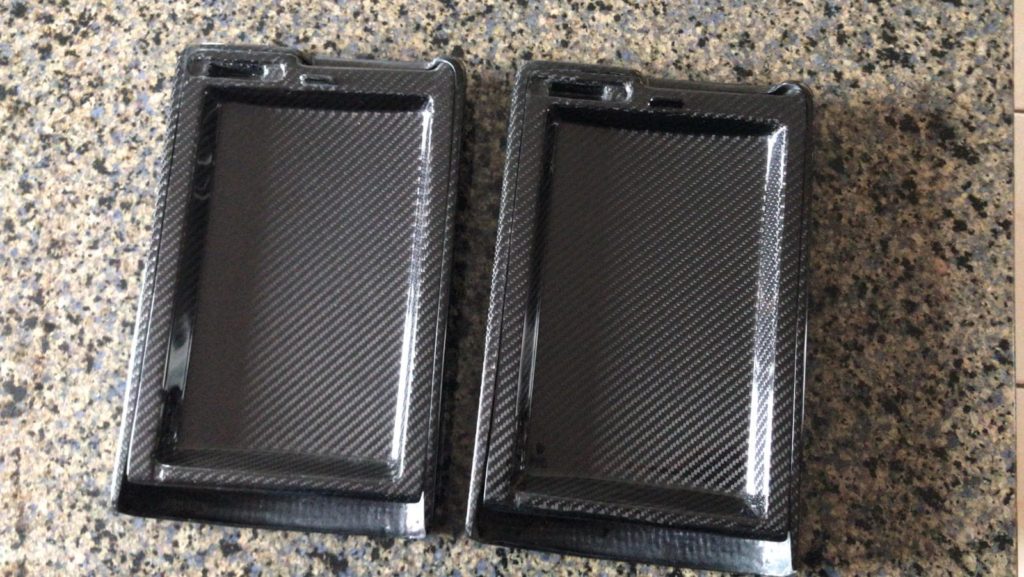 NISSAN 300ZX/Z32 REAL CARBON FIBER CENTER CONSOLE LID COVER FOR 2+0