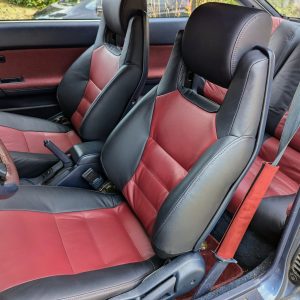 1986-1989 Toyota Celica GTS Genuine Leather Seat Covers (Front & Rear)