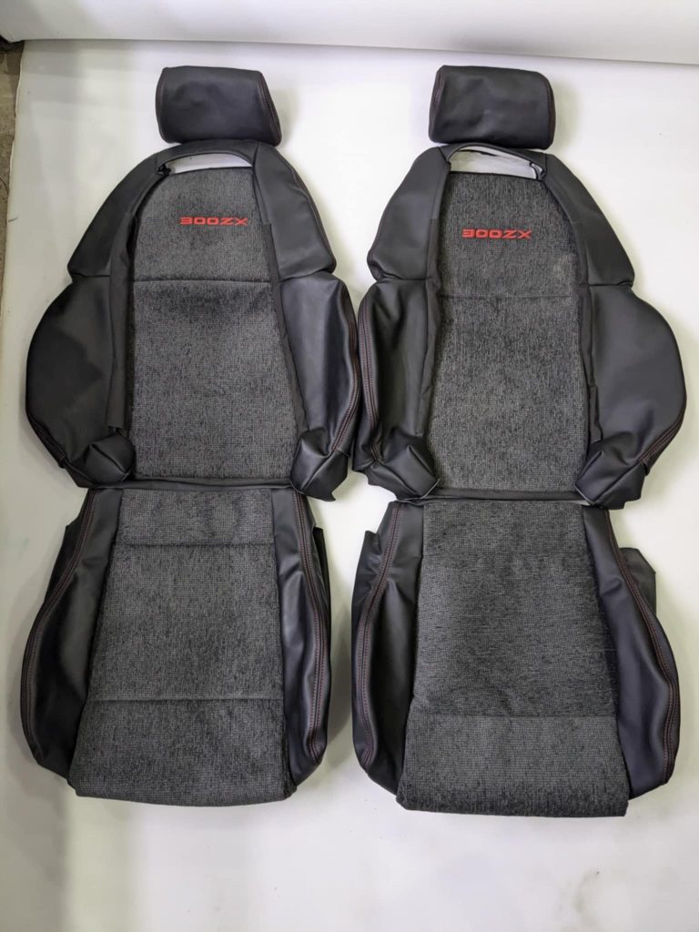 1990-99 NISSAN 300ZX SYNTHETIC LEATHER SEAT COVERS WITH